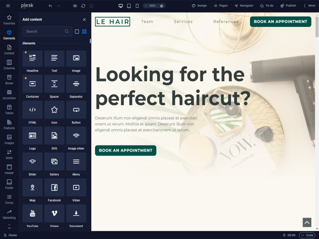 Hébergement Wordpress - Créez facilement un site WordPress professionnel avec Sitejet Builder